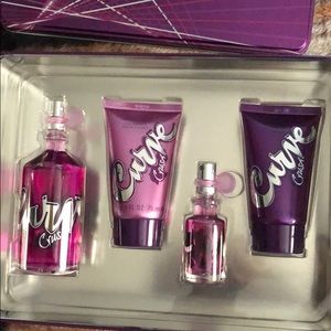 Spray, lotion, shower gel